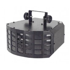 Derby LED effect with 2 x 9W LEDs, 4 DMX channels